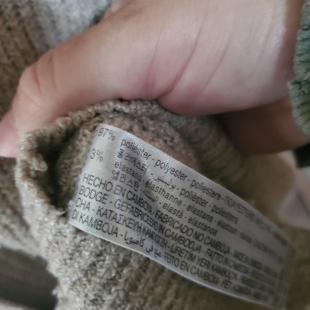 LAST CHANCE Zara Beige Cardigan Sweater - Picture 2 of 4